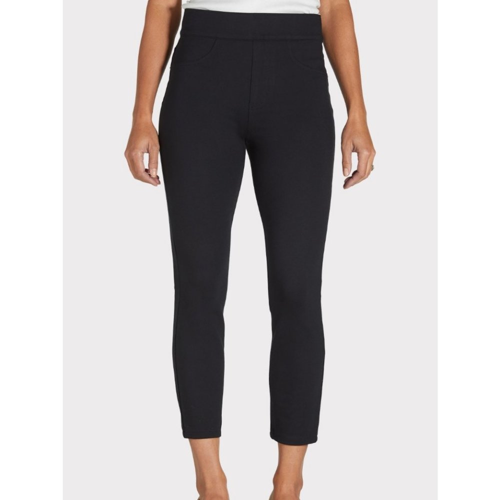 Spanx Petite Ponte Legging Black size Medium Petite